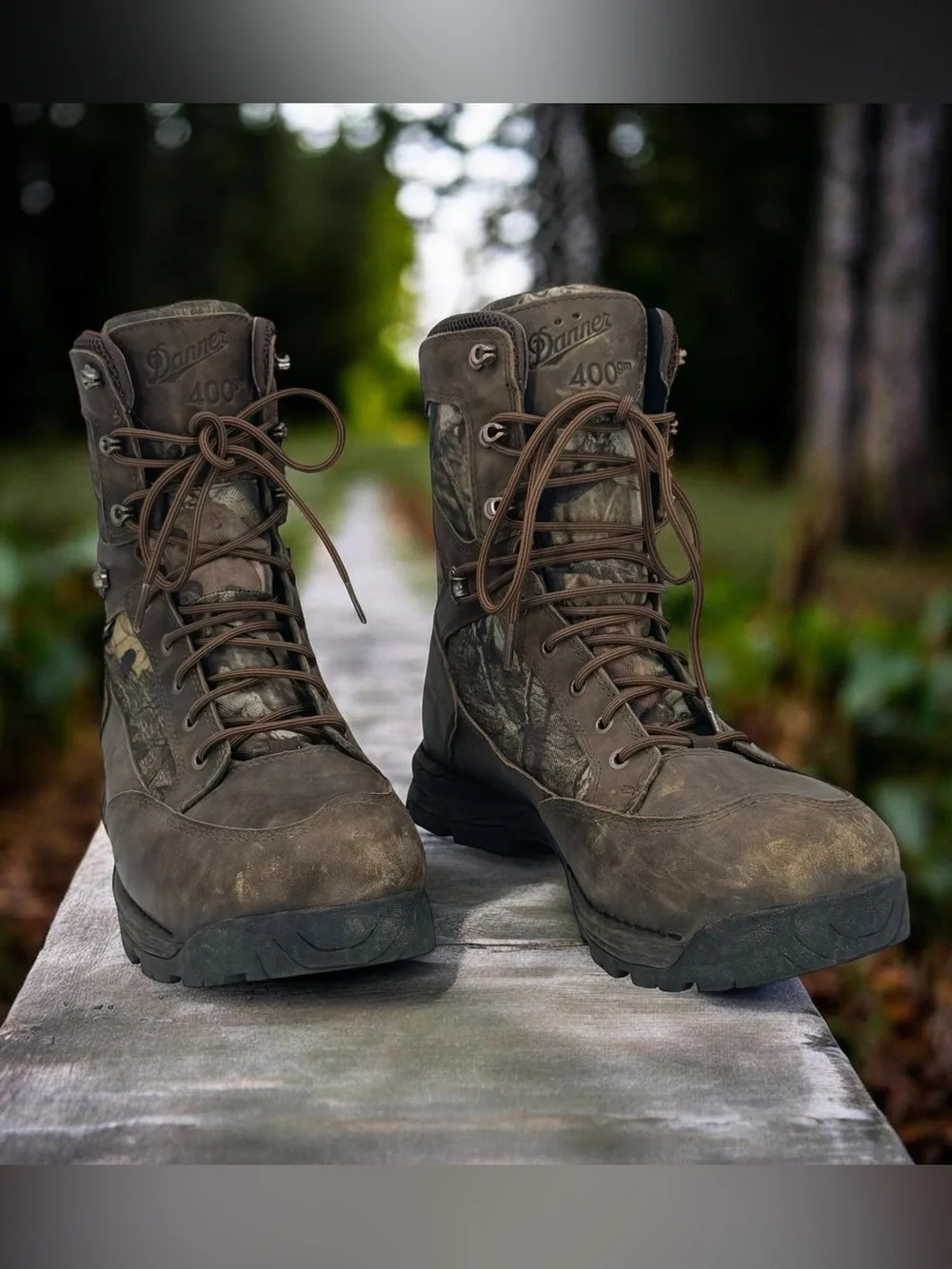 DANNER PRONGHORN GORE-TEX HUNTING BOOTS CAMO BROWN 400G PRIMALOFT MENS 10